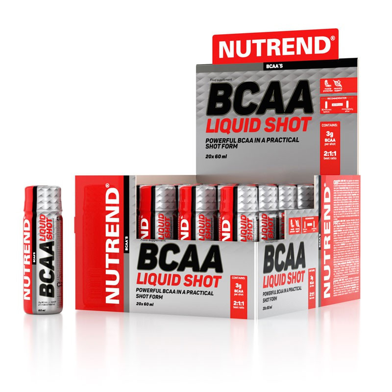 BCAA LIQUID SHOT 20X60ML + SMYCZ NUTREND