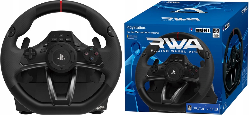 Купить HORI RWA Racing Wheel Apex PS4 PS3 Руль для ПК!: отзывы, фото, характеристики в интерне-магазине Aredi.ru