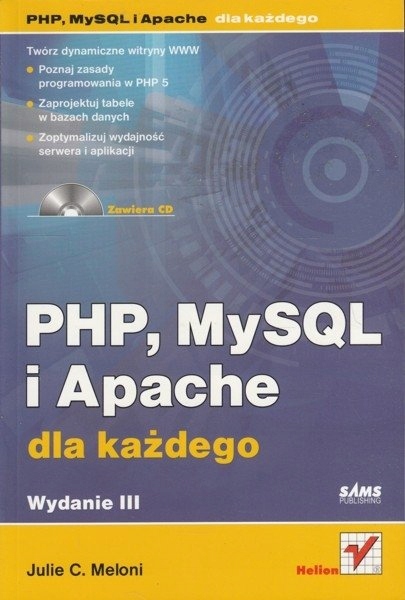 PHP MySQL i Apache dla każdego + CD