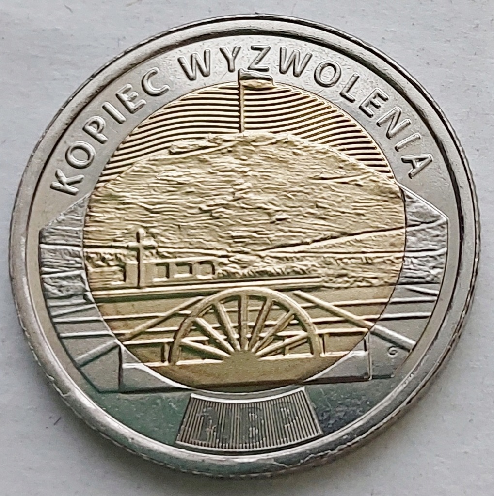 2019 - 5 złotych okolicznościowe - Kopiec Wyzwolenia