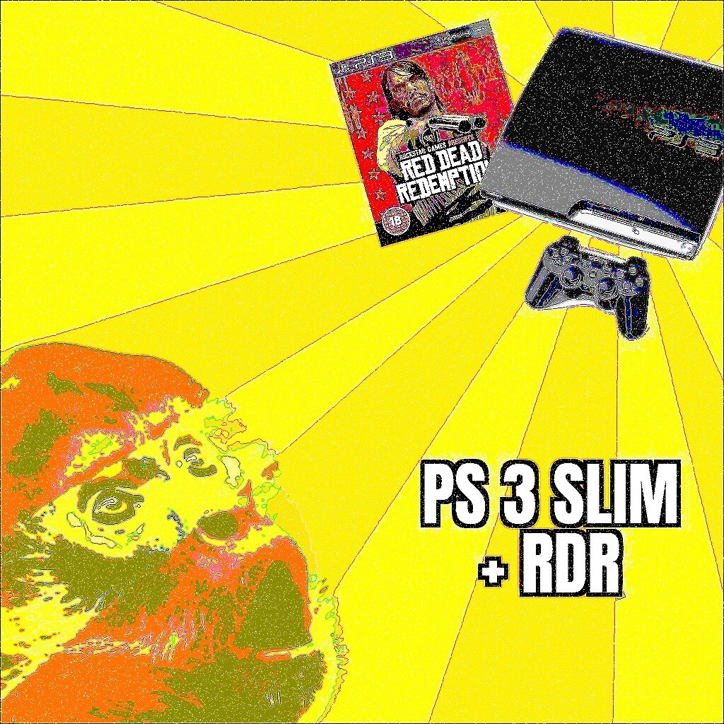 Konsola Sony Playstation 3 Slim + Gra Red Dead Redemption