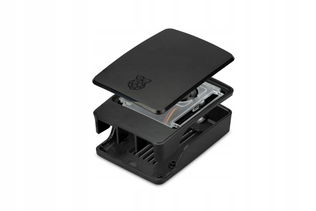 Etui na Raspberry Pi 5 Czarny/Szary, SC1160