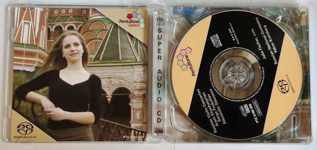 Купить CD SACD Юлия Фишер Русские скрипичные концерты: отзывы, фото, характеристики в интерне-магазине Aredi.ru