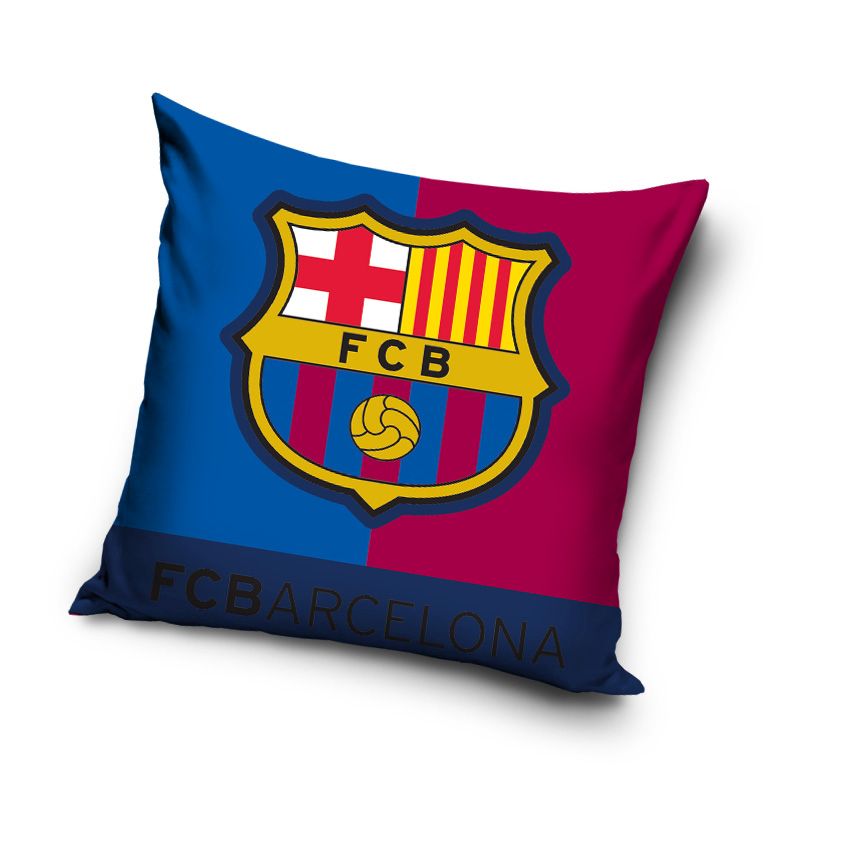 FCB BARCELONA POSZEWKA NA PODUSZKĘ JASIEK 40X40