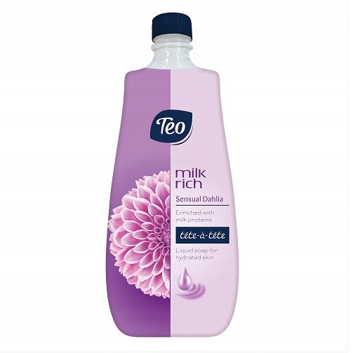 Mydło w płynie zapas TEO 800ml DAHLIA