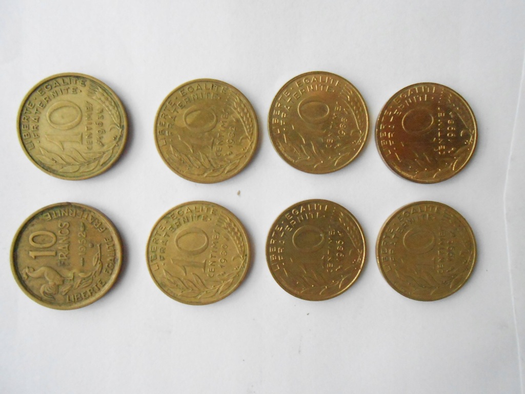 Francja - monety (II)