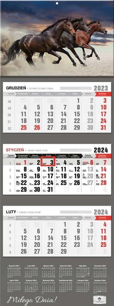 Kalendarz trójdz. KT-2 (Pan Kalendarzyk) 2024 -v44