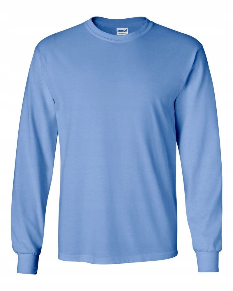 GILDAN Koszulka z długimi rękawami niebieska 2 XL
