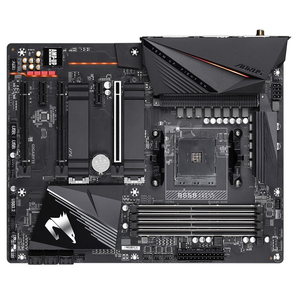 Купить Материнская плата Gigabyte B550 Aorus Pro AC ATX: отзывы, фото, характеристики в интерне-магазине Aredi.ru