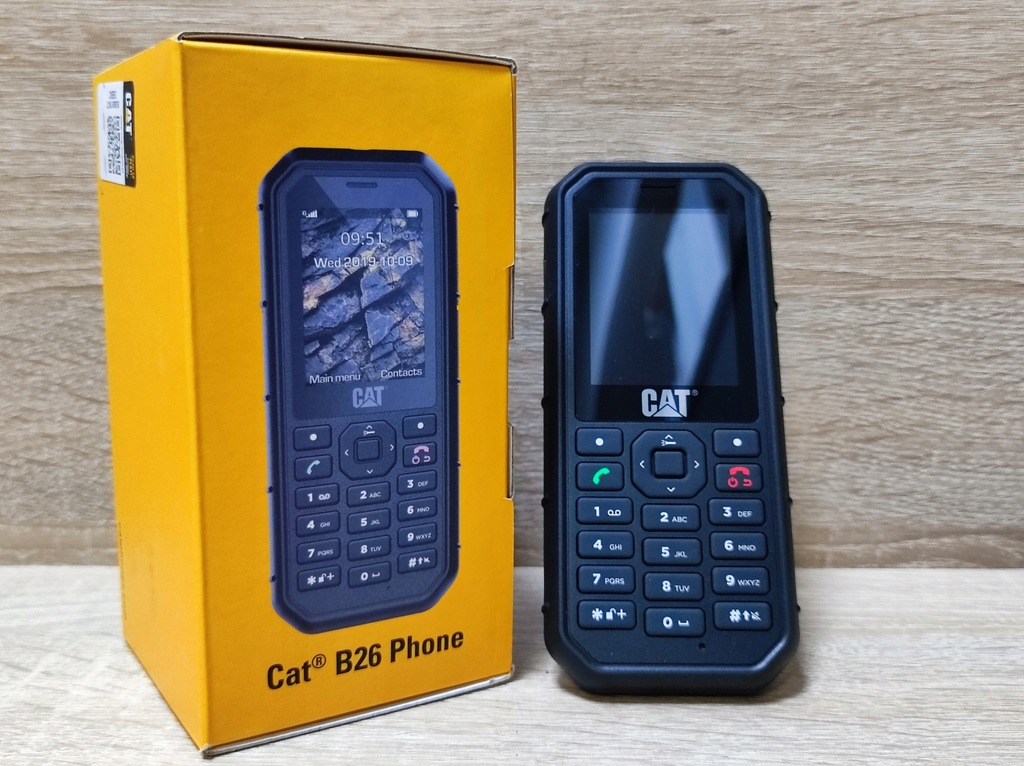 Telefon komórkowy Cat B26 8 MB / 8 MB 2G czarny