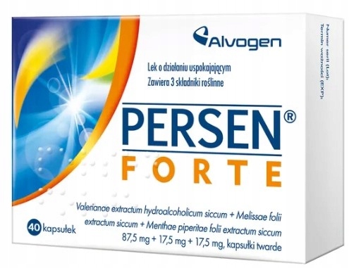 Persen Forte lek uspokajający 40 kapsułek