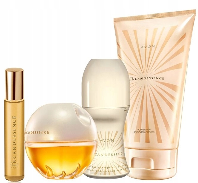 perfumy avon elegancki zestaw INCANDESSENCE 5w1