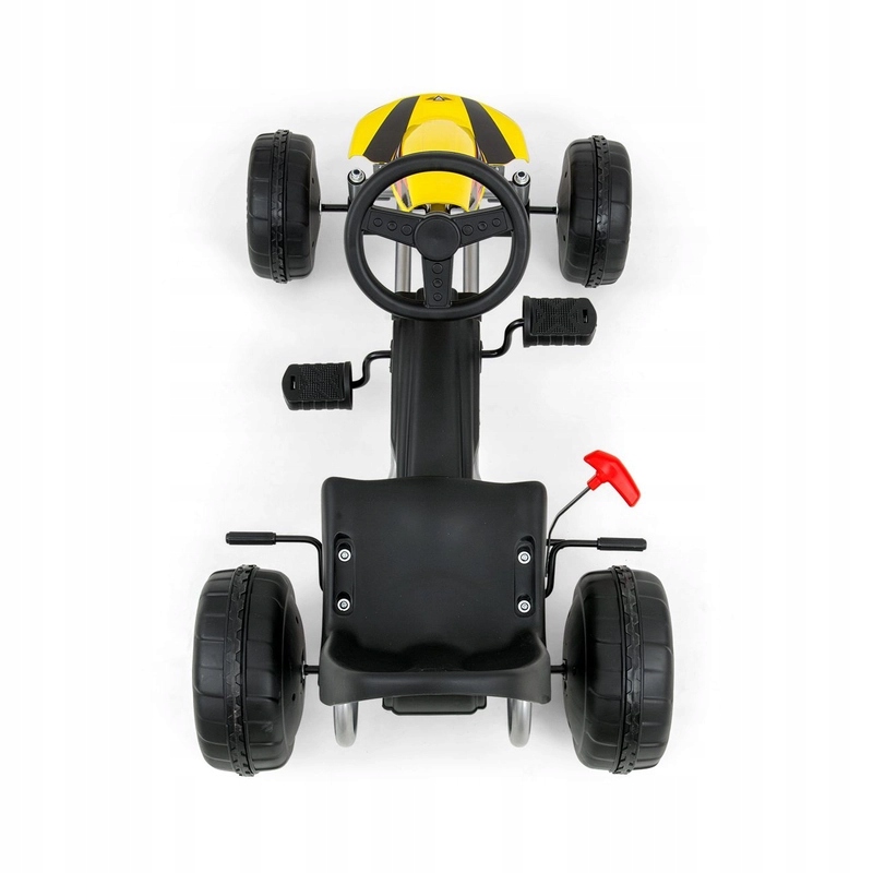 MILLY MALLY 3130 Gokart na pedały Viper Yellow