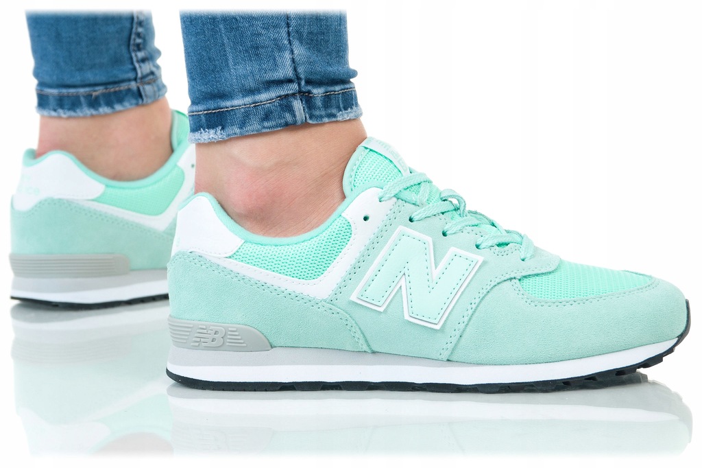 BUTY NEW BALANCE 574 DAMSKIE GC574EL MIĘTOWE - 7997875171 - oficjalne archiwum Allegro
