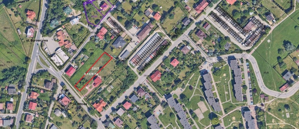 Działka, Chrzanów, Chrzanów (gm.), 1326 m²