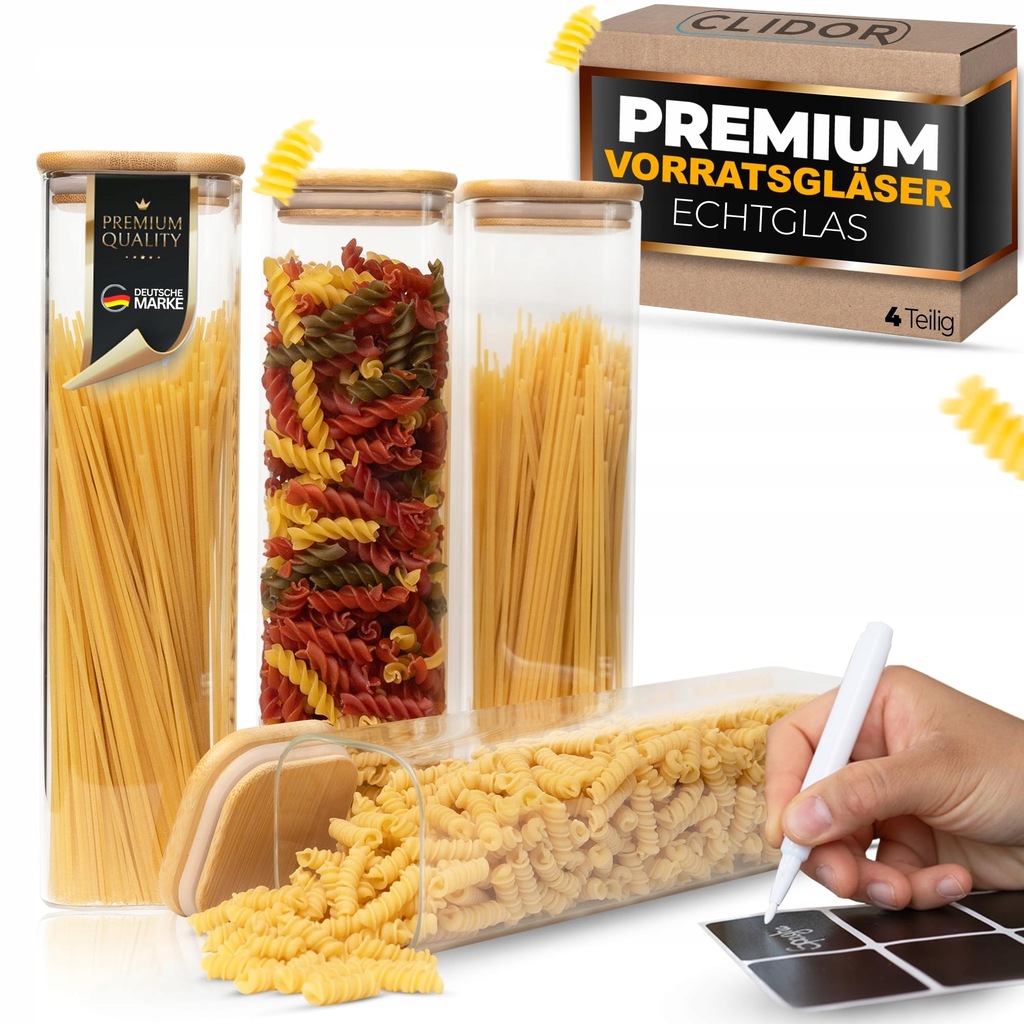 Zestaw Pojemników Do Przechowywania Clidor 4 szt