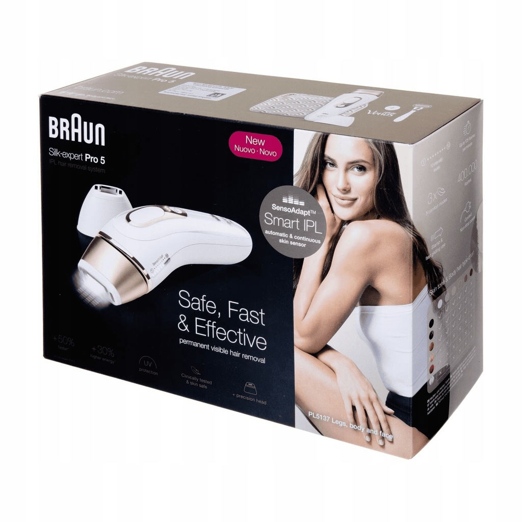 BRAUN Silk expert Pro 5 IPL PL5137