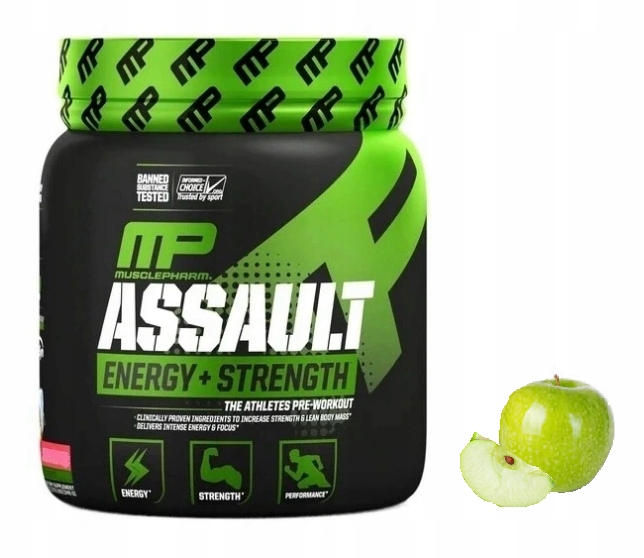 MP MUSCLE PHARM ASSAULT ENERGY + STRENGTH