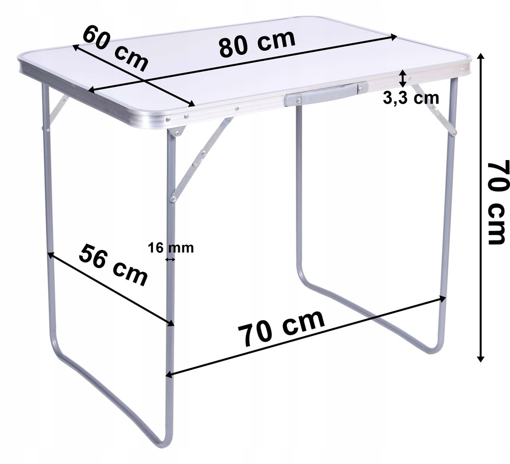 Купить СКЛАДНОЙ ПОХОДНЫЙ СТОЛ, ТУРИСТИЧЕСКИЙ СТОЛ 80х60: отзывы, фото, характеристики в интерне-магазине Aredi.ru