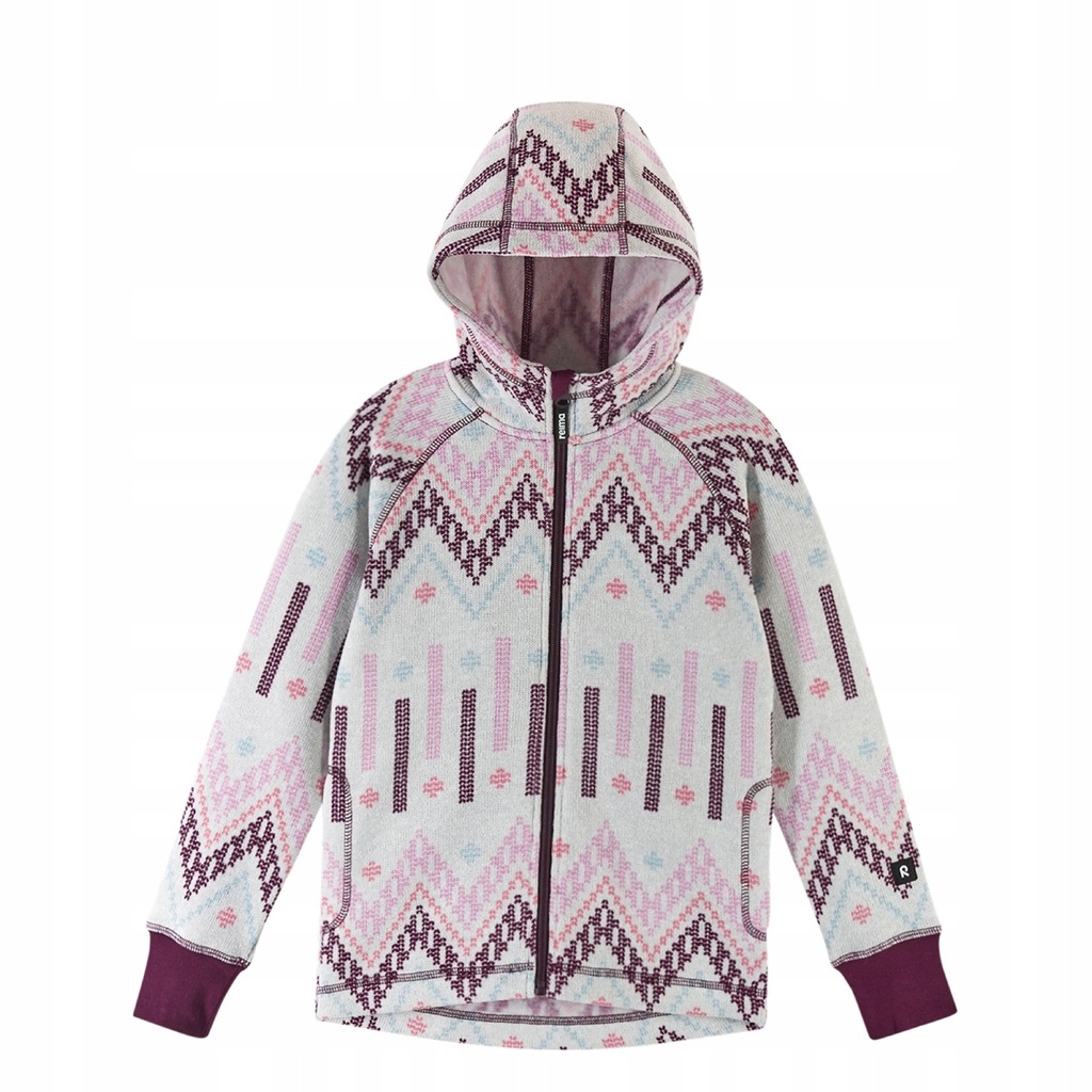 Dziecięca bluza polarowa Reima Northern deep purple 128