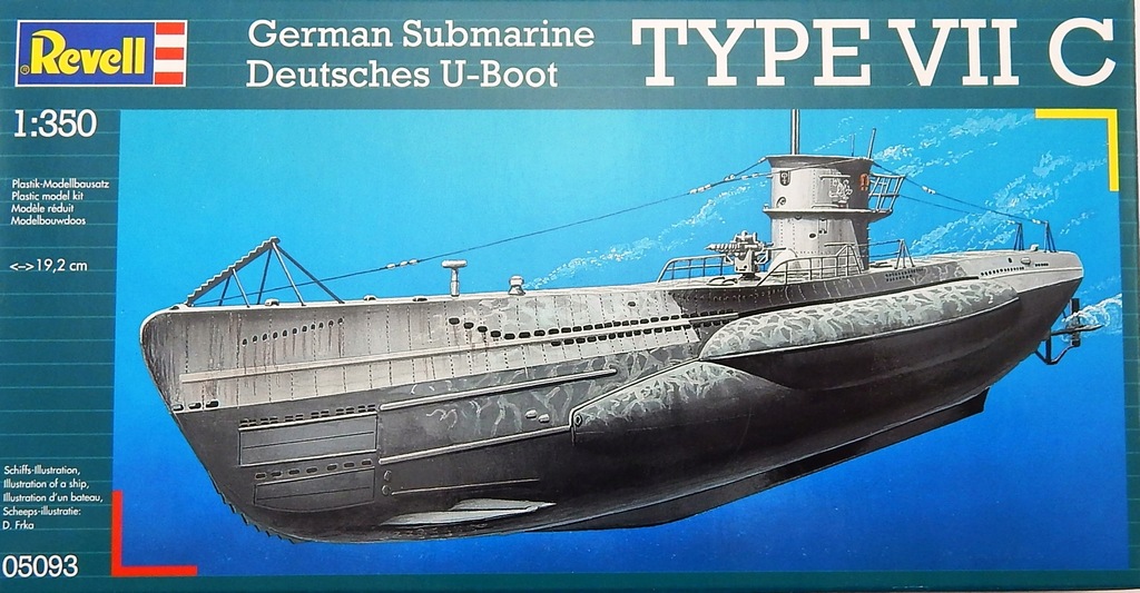 Купить A5861 Модельный комплект подводной лодки Revell Type: отзывы, фото, характеристики в интерне-магазине Aredi.ru