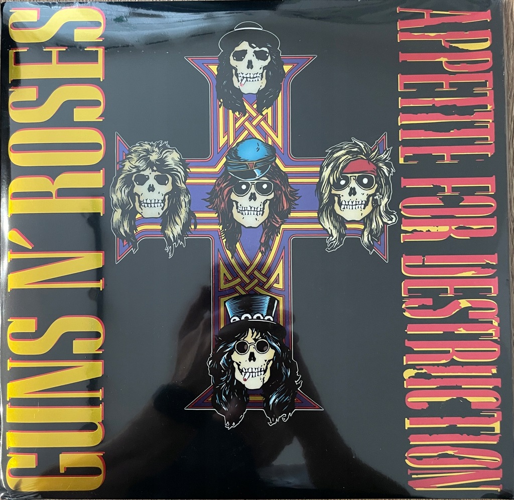 GUNS N' ROSES - Appetite For Destruction (winyl 2LP) reedycja nowy folia