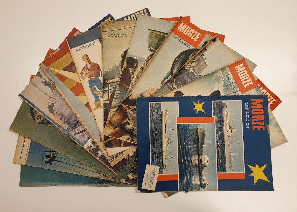 Morze – komplet magazynów z 1963 roku