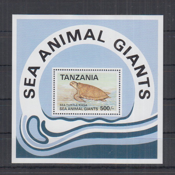 D45. MNH Tanzania Fauna Gady i Płazy Żółwie