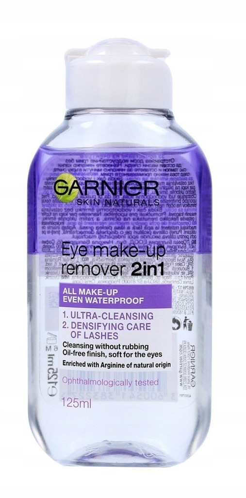 Garnier Skin Naturals Płyn 125ml do demakijażu dwufazowy