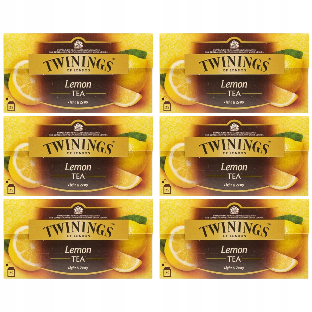 Twinings Herbata czarna z aromatem cytryny 150szt