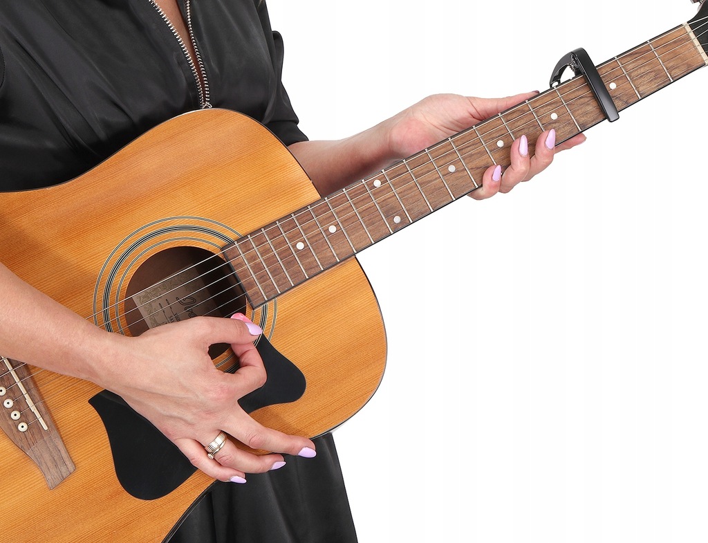 Купить Классическая акустическая гитара Каподастр +3 медиатора: отзывы, фото, характеристики в интерне-магазине Aredi.ru