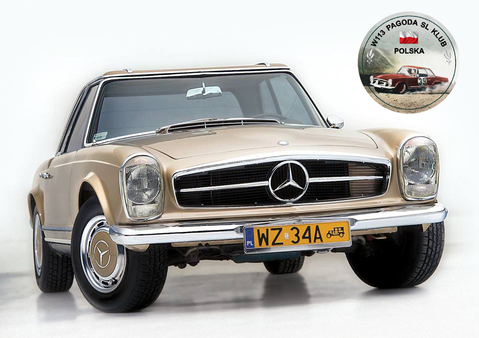 Przejażdżka Mercedesem W113 Pagoda