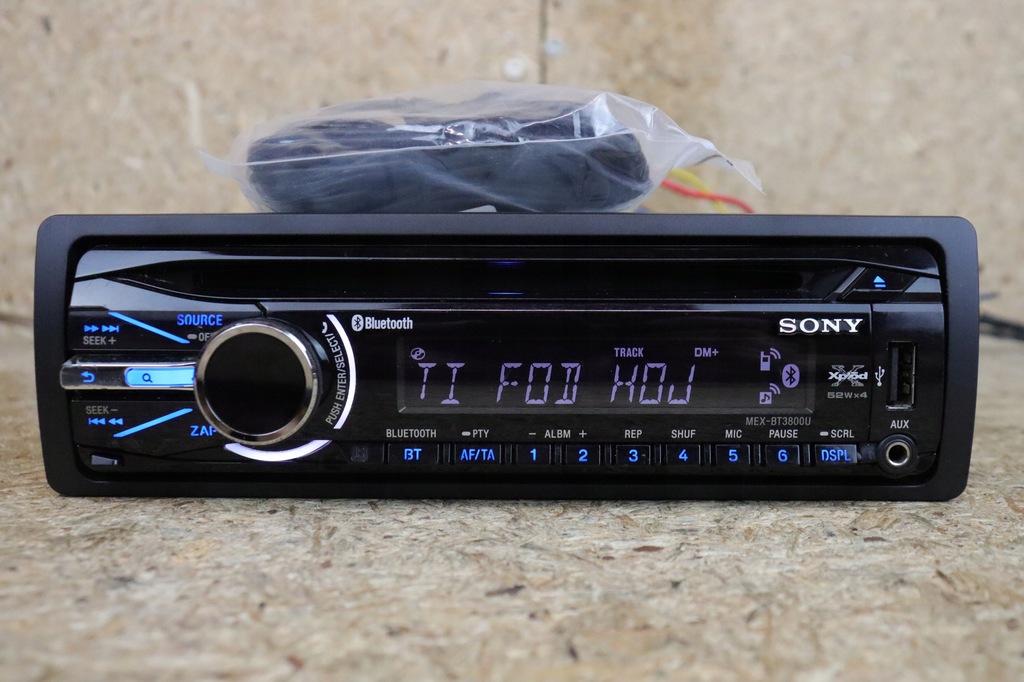 Radio samochodowe Sony MEX-BT3800U AUX CD USB BT