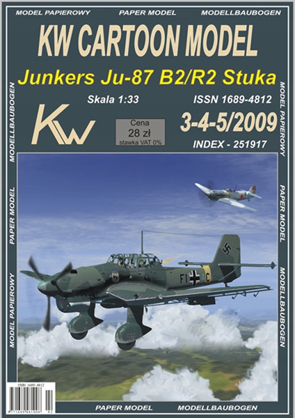 Ju-87 B2 R2 KWCM + Wręgi Laserowe + kabinka
