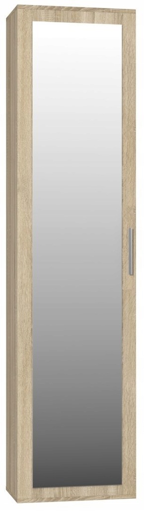 SZAFA OLA Z LUSTREM DO PRZEDPOKOJU DĄB SONOMA 50CM