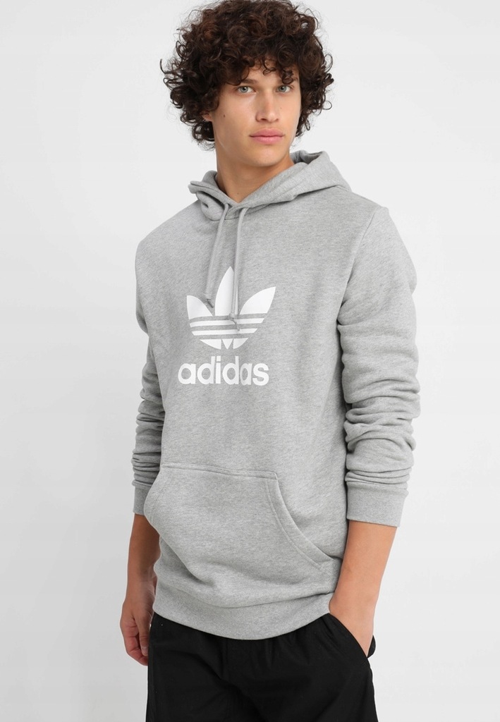 ADIDAS BLUZA MĘSKA Z KAPTUREM LOGO BAWEŁNA XL 2ZAA