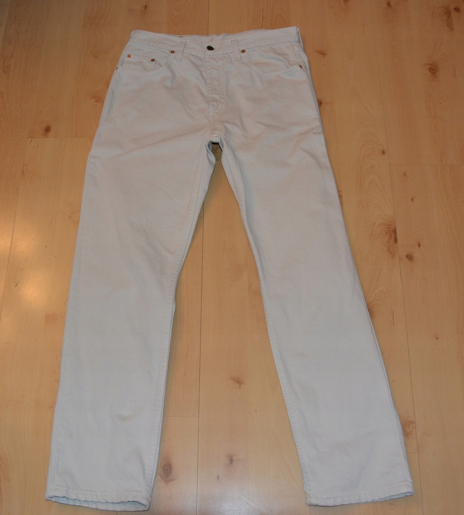 Spodnie Levi`s dżins jeans jnowe pas 84 W 33 L 30