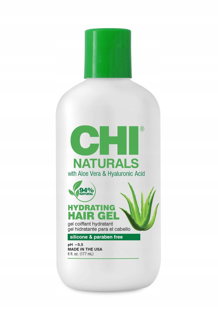 CHI Naturals Aloe Vera Żel do włosów 177ml
