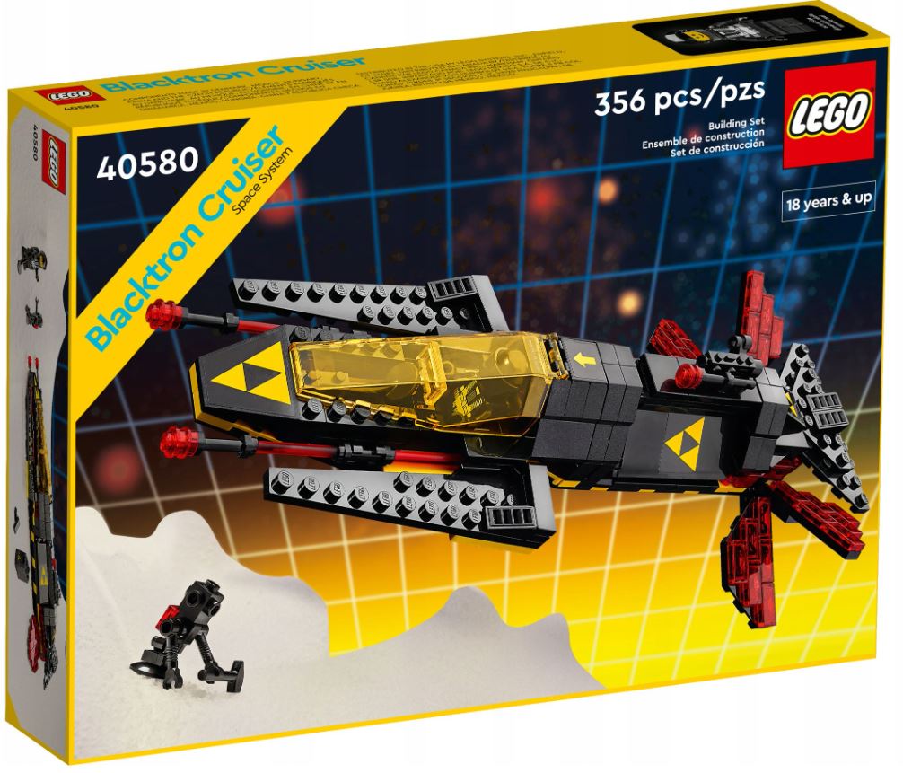 LEGO Space 40580 Krążownik Blacktron