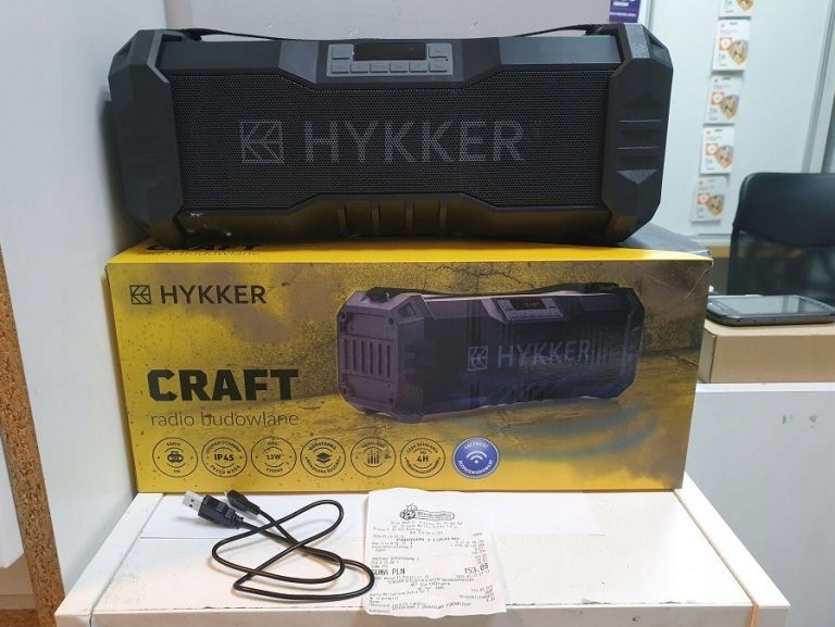 RADIO BUDOWLANE CRAFT HYKKER