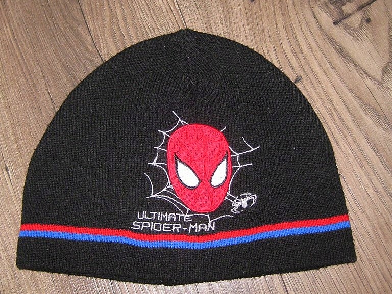 MARVEL Spiderman czapka dziecięca chłopieca 9-13