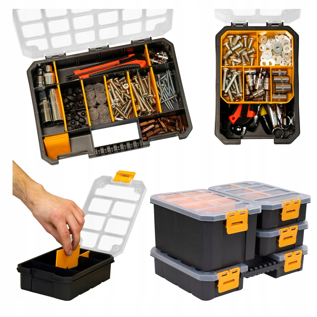 Купить НАБОР ОРГАНАЙЗЕРА контейнер для инструментов ПЕРЕГОРОДКИ 4 шт ...