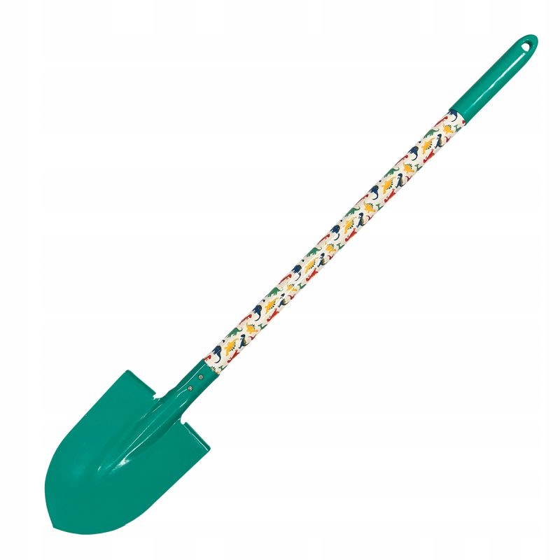 Greenmill Kids Szpadelek metalowy z drewnianym trzonkiem pokrytym PVC