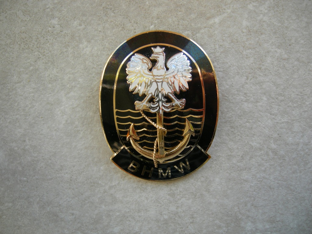 ODZNAKA BIURO HYDROGRAFICZNE MARYNARKI WOJ. BHMW.