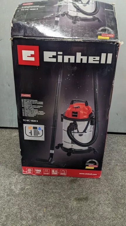 ODKURZACZ PRZEMYSŁOWY EINHELL TC-VC 1820 S *OPIS* - 15054699512 ...