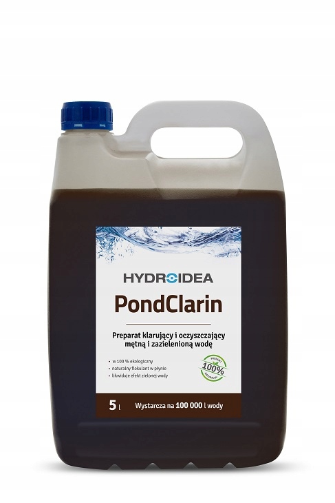 Klaruje i oczyszcza wodę PondClarin 5 L Hydroidea