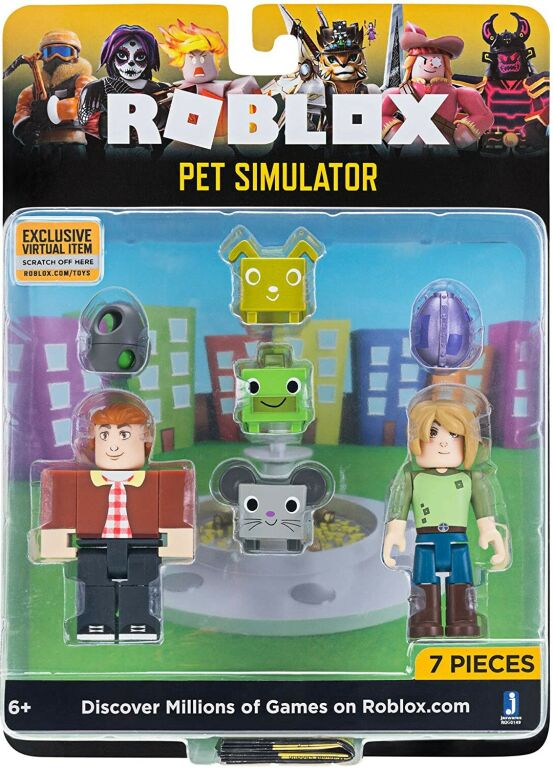 ROBLOX CELEBRITY PET SIMULATOR ZESTAW FIGUREK - 9733113361 - oficjalne
