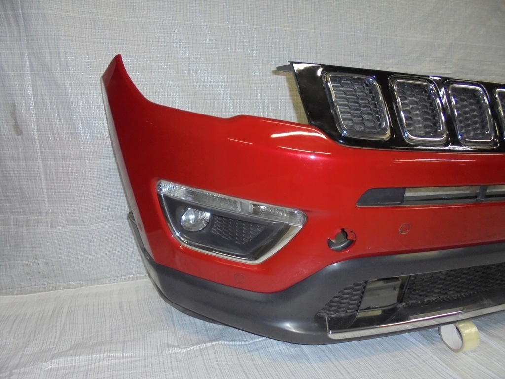 JEEP COMPASS 2018 ZDERZAK PRZOD PRZEDNI 6xPDC KPL 7618923411