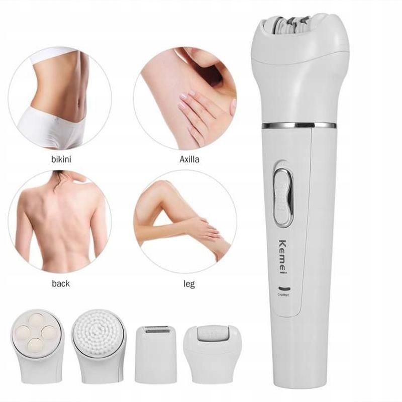Elektryczny depilator do twarzy 5 w 1 dla kobiet 9856871600