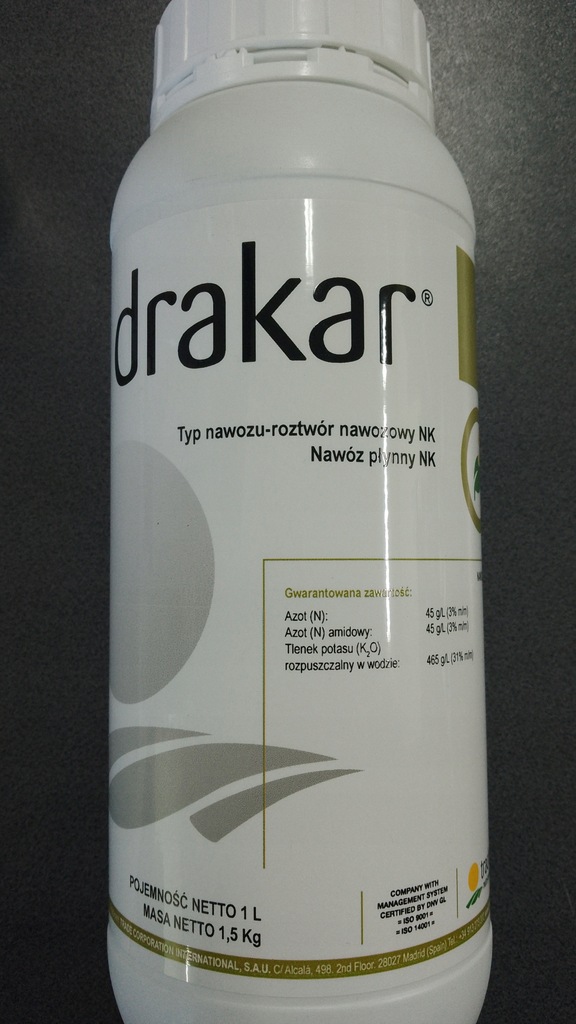 DRAKAR 1L - nawóz płynny NK